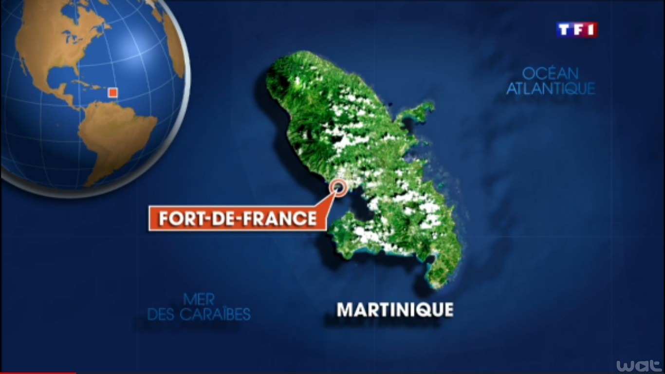 reportage de TF1 sur le carnaval de fort de france